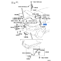 TOYOTA 53420-48030 Left Hood Hinge