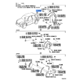 TOYOTA 75395-35070 Genuine Clip, Outside Molding