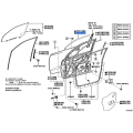 TOYOTA 75922-60040 TAPE, BLACK OUT, NO.1 LH