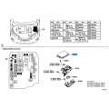Toyota COVER, RELAY BLOCK, UPPER, NO.1 82662-02390