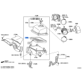 TOYOTA 17801-31131 Genuine Air Filter Element Sub-Assembly