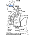 TOYOTA 68141-60050 RUN, FRONT DOOR GLASS