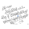 TOYOTA 33394-35030 Genuine Synchromesh Shifting Key No.3
