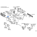 TOYOTA 52114-60100 Bracket Front Bumper Extension Mounting