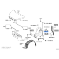 FENDER SUB-ASSY, FR