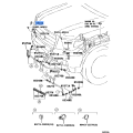 TOYOTA 85044-60110-F0 Nozzle Sub-Assembly, Headlamp Washer, Right Hand