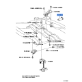 Toyota Genuine Handle, Spare Wheel Carrier Bolt 51942-60050