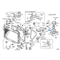 Toyota Land Cruiser Thermostat Water Outlet Gasket 16341-61030 for 2F 3FE Engines