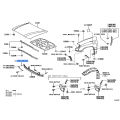 TOYOTA 76519-60010 Genuine Clip, Front End Panel