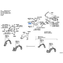 Moulding Hood Fr Crom