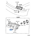 Halogen Headlight Assembly - Toyota (Left Hand, Driver Side)