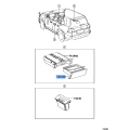 Front Ash Tray Receptacle - Toyota Land Cruiser (2008-2015)