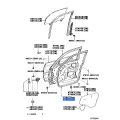 Toyota Genuine Front Door Weatherstrip Left Hand