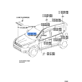 Toyota Windshield Outside Moulding Fastener - RAV4 2006-2012