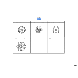TOYOTA FJ CRUISER OEM CENTER HUB CAP 42603-35840 (2007-2010)
