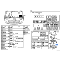 Toyota Engine Room Relay Block 82741-60061