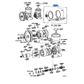 TOYOTA 04446-16011 Genuine Power Steering Pump Gasket Kit