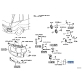 TOYOTA 81136-36710 COVER HEADLAMP