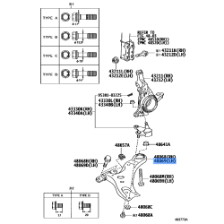 Arm Sub Suspension Lh