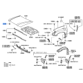 Toyota Hood Bumper Rear 53382-60020