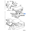 TOYOTA GENUINE 64610-33040 LOCK ASSY, LUGGAGE COMPARTMENT DOOR