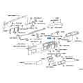 Toyota Bumper Cover Push-Type Clips 90467-07071-22