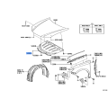 NEW OEM GENUINE TOYOTA Seal, Hood to Radiator Support