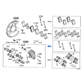 Toyota Front Disc Brake Fitting Kit 04947-60100