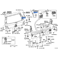 Toyota Genuine Stay Assy Back 68960-69195