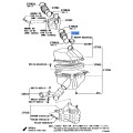 Toyota Genuine Air Cleaner Hose No. 2 - 17882-20130