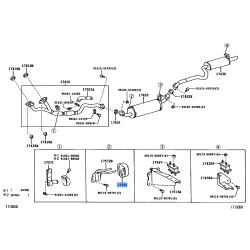Bracket Exhaust Pipe