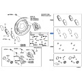TOYOTA 04946-60120 Genuine Anti Squeal Shim Kit Rear Disc Brake