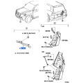 Toyota Front License Plate Bracket 75111-60200