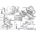 Toyota OEM Genuine EXTENSION, FRONT FENDER, LH 53814-02080