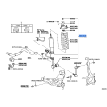 Toyota 4Runner Front Passenger Side Shock Absorber Strut Assembly 48510-80498 (2010-2024)