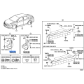 Toyota Front Fender Mudguard, RH 76621-02908