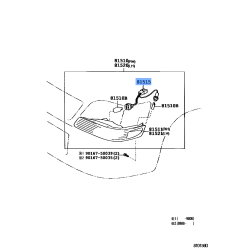 Holder Fr Signal Lamp