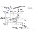 Toyota OEM Genuine SUPPORT RR BUMPER