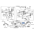 Toyota OEM Extension Sub-Assy, Rear Wheel Opening, No.2 LH