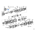 TOYOTA 33451-28011 Genuine Shaft, Reverse Idler Gear