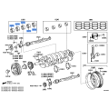 Toyota Crankshaft Bearing 11701-0C010-01