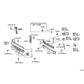 TOYOTA 52115-26102 Front Bumper Side Support Right Hand