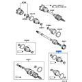 Toyota Boot Kit, Rear Drive Shaft 0442940020