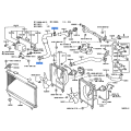 TOYOTA 90467-43002 Genuine Radiator Hose Clamp