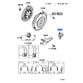 TOYOTA 31126-26020 Genuine Clutch Release Fork Boot
