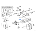 TOYOTA 95161-30516 Genuine Crankshaft Pulley Key
