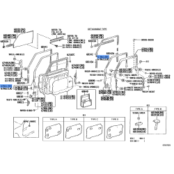 Fr Door Rubber Rh