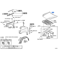 TOYOTA 53301-60700 Genuine Hood Sub-Assembly