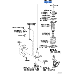 Absorber Assy,Shock,Front Lh