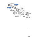 TOYOTA Genuine OEM Seal, Oil (For Rear Axle Hub), LH/RH 90311-78001